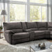 CERELIA Power Sectional, Gray - Marjories Furniture (Las Vegas, NV)