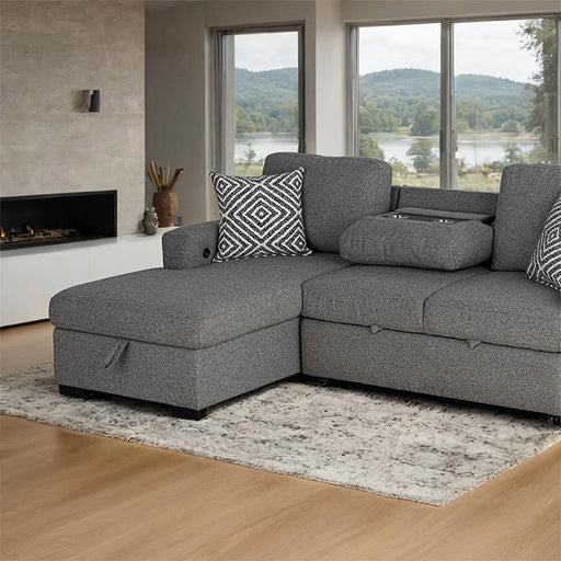 Chatham Sectional Gray - Marjories Furniture (Las Vegas, NV)