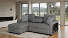 Chatham Sectional Gray - Marjories Furniture (Las Vegas, NV)