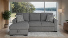 Chatham Sectional Gray - Marjories Furniture (Las Vegas, NV)