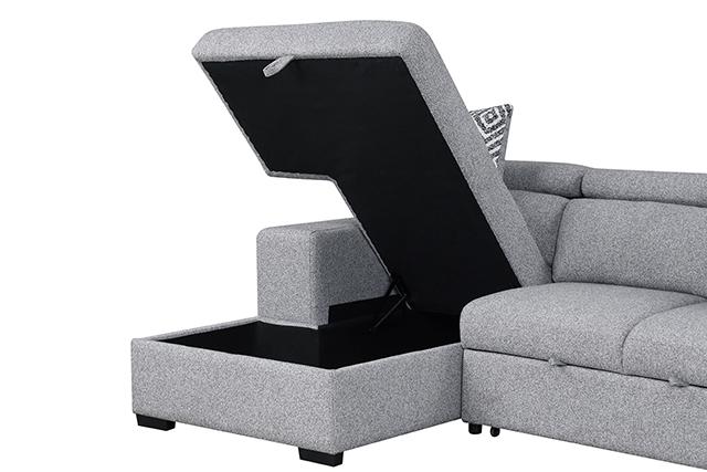 Chatteris Sectional Contemporary - Marjories Furniture (Las Vegas, NV)