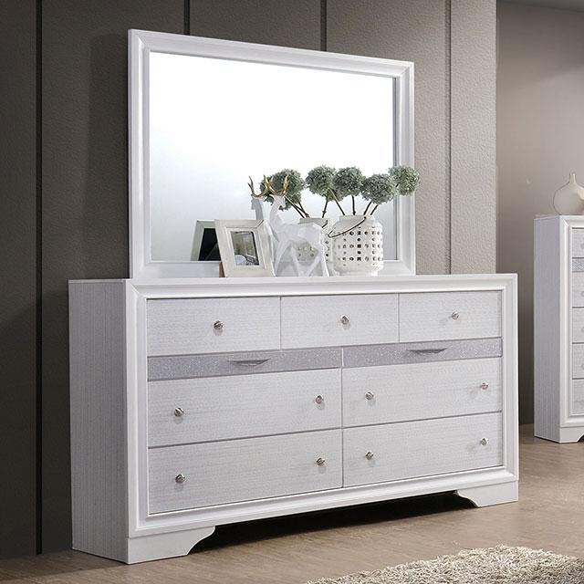 Chrissy White Dresser - Marjories Furniture (Las Vegas, NV)