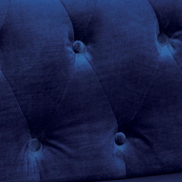 CIABATTONI Ottoman, Navy - Marjories Furniture (Las Vegas, NV)