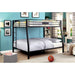 CLAREN Black Full/Queen Bunk Bed - Marjories Furniture (Las Vegas, NV)