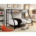 CLAREN Black Twin/Queen Bunk Bed - Marjories Furniture (Las Vegas, NV)
