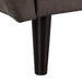 Aristide Futon Sofa Grey & Brown - Marjories Furniture (Las Vegas, NV)