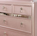 Ariston Rose Gold Chest - Marjories Furniture (Las Vegas, NV)