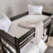 Arlette Twin/Twin Bunk Bed Brown, Black, Gray, & White - Marjories Furniture (Las Vegas, NV)