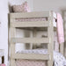 Arlette Twin/Twin Bunk Bed Brown, Black, Gray, & White - Marjories Furniture (Las Vegas, NV)
