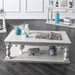 Arlington Antique White Coffee Table - Marjories Furniture (Las Vegas, NV)