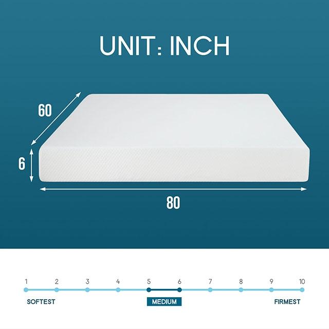 6" Memory Foam Mattress Artemisia - Marjories Furniture (Las Vegas, NV)