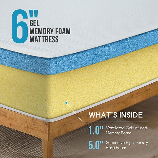 6" Memory Foam Mattress Artemisia - Marjories Furniture (Las Vegas, NV)