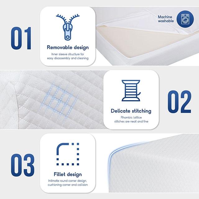 Artemisia 6" Full Memory Foam Mattress - Marjories Furniture (Las Vegas, NV)