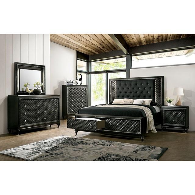 Demetria Metallic Gray Dresser - Marjories Furniture (Las Vegas, NV)