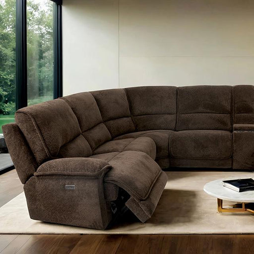 Damasus Power Sectional - Marjories Furniture (Las Vegas, NV)