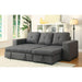 DENTON Sectional, Gray - Marjories Furniture (Las Vegas, NV)
