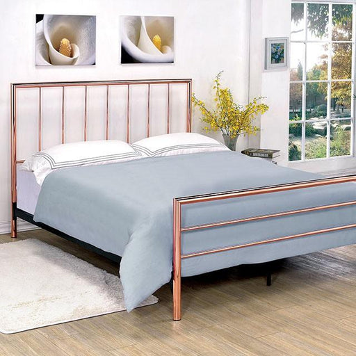 Diana Bed Rose Gold - Marjories Furniture (Las Vegas, NV)