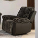 Dionysus Manual Glider Recliner Brown - Marjories Furniture (Las Vegas, NV)