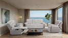 Dionysus Manual Reclining Sofa - Marjories Furniture (Las Vegas, NV)