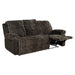 Dionysus Manual Reclining Sofa Brown - Marjories Furniture (Las Vegas, NV)