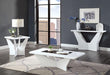 DUBENDORF Coffee Table, White - Marjories Furniture (Las Vegas, NV)