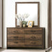 DUCKWORTH Dresser, Light Walnut - Marjories Furniture (Las Vegas, NV)