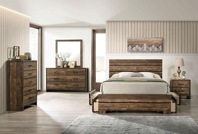 DUCKWORTH Dresser, Light Walnut - Marjories Furniture (Las Vegas, NV)