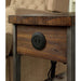 Dundalk Dark Oak Side Table - Marjories Furniture (Las Vegas, NV)