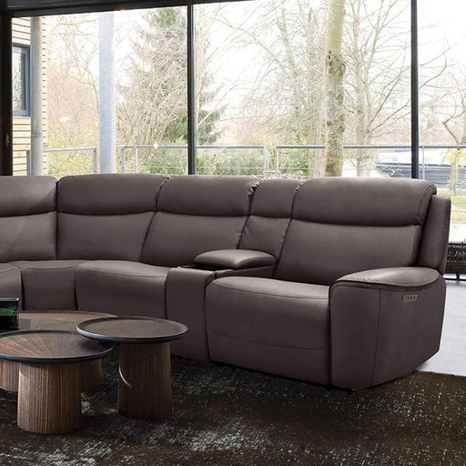 EDMONDUS Power Sectional, Dark Gray - Marjories Furniture (Las Vegas, NV)