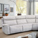 EDMONDUS Power Sectional, Light Taupe - Marjories Furniture (Las Vegas, NV)