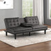 Eidsberg Futon Sofa Bed Orange, Grey, Brown, & Black - Marjories Furniture (Las Vegas, NV)