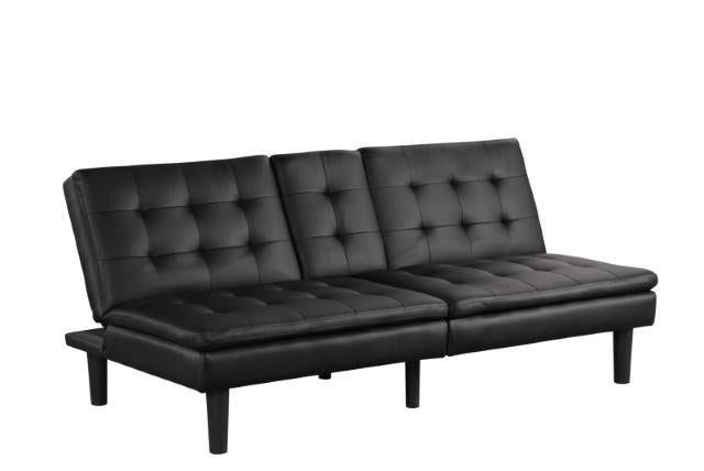 Eidsberg Futon Sofa Bed Orange, Grey, Brown, & Black - Marjories Furniture (Las Vegas, NV)
