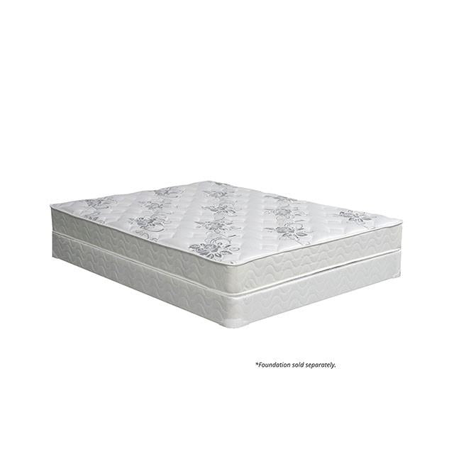 ELBERTYNA White 8" Tight Top Mattress, Cal.King - Marjories Furniture (Las Vegas, NV)