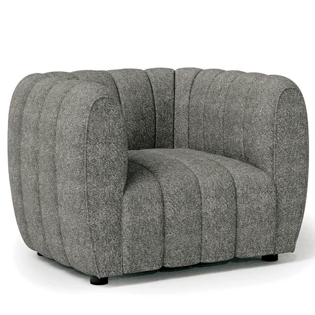 AVERSA Chair, Black, Gray, & White - Marjories Furniture (Las Vegas, NV)