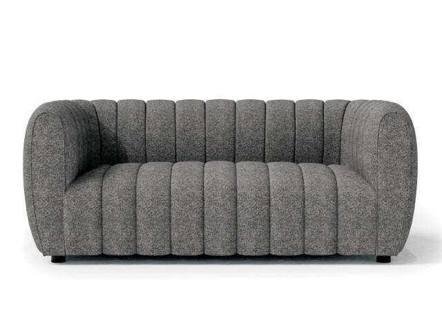 AVERSA Loveseat, Black, Gray, & White - Marjories Furniture (Las Vegas, NV)