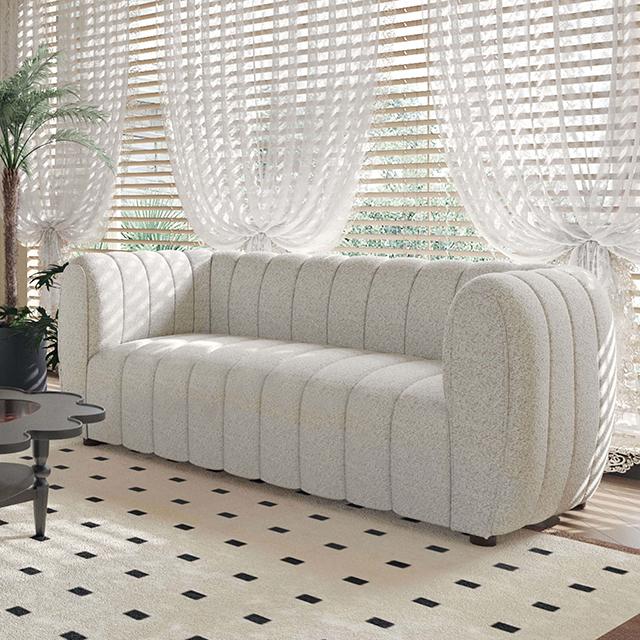 AVERSA Loveseat, Black, Gray, & White - Marjories Furniture (Las Vegas, NV)