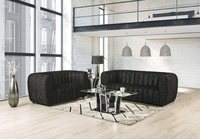 AVERSA Chair, Black, Gray, & White - Marjories Furniture (Las Vegas, NV)