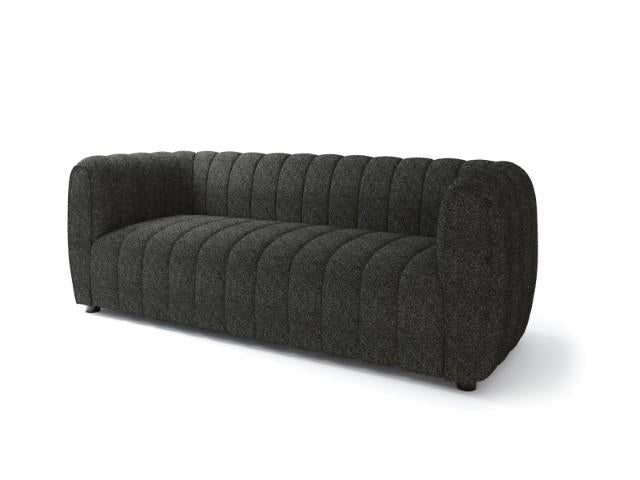 AVERSA Sofa, Black, Gray, & White - Marjories Furniture (Las Vegas, NV)