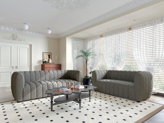 AVERSA Chair, Black, Gray, & White - Marjories Furniture (Las Vegas, NV)