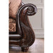 ELPIS Brown/Espresso Love Seat - Marjories Furniture (Las Vegas, NV)