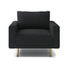 ELVERUM Chair, Black - Marjories Furniture (Las Vegas, NV)