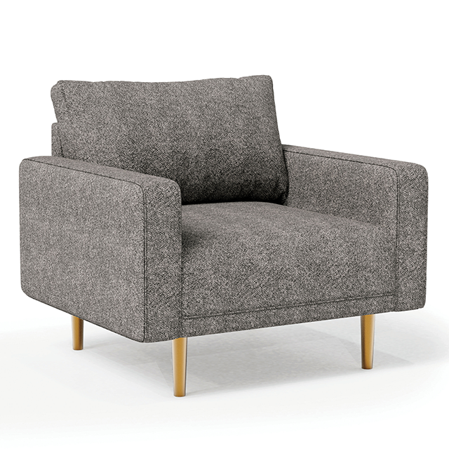 ELVERUM Chair, Charcoal Gray - Marjories Furniture (Las Vegas, NV)