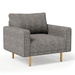 ELVERUM Chair, Charcoal Gray - Marjories Furniture (Las Vegas, NV)