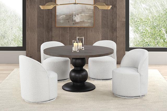 Essen Round Dining Table - Marjories Furniture (Las Vegas, NV)