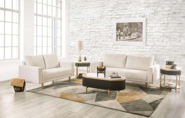 ELVERUM Sofa, Off-White - Marjories Furniture (Las Vegas, NV)