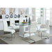 Eva 7 Pc Dining Table Set - Marjories Furniture (Las Vegas, NV)