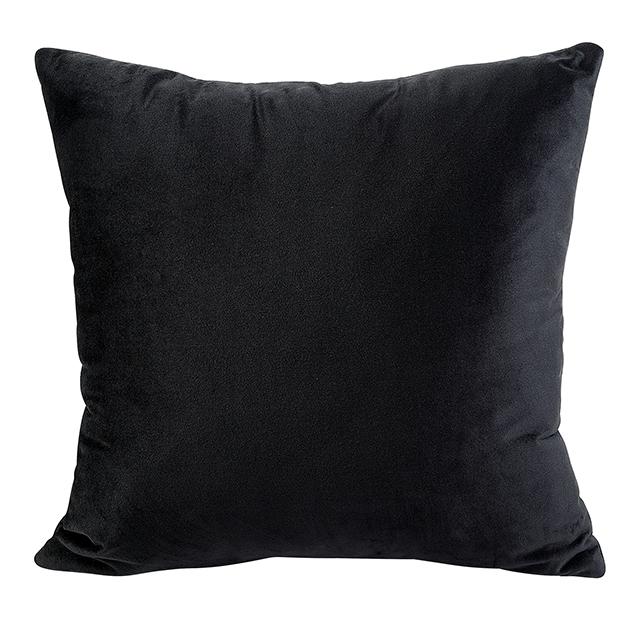 EVADNE Chair w/ Pillow, Black - Marjories Furniture (Las Vegas, NV)