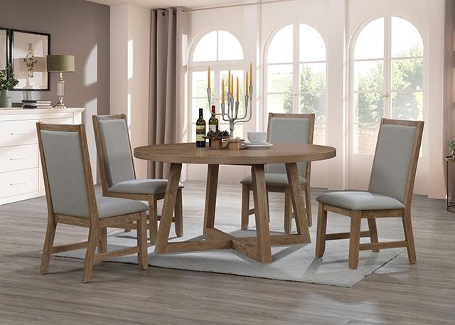Everett 5 Pc. Round Table Dining Set - Marjories Furniture (Las Vegas, NV)