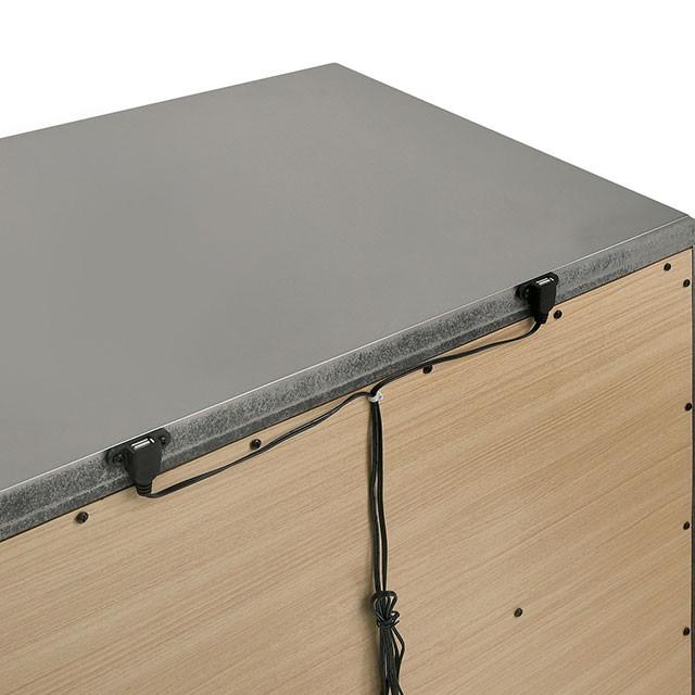 EMMELINE Night Stand w/ USB Outlet - Marjories Furniture (Las Vegas, NV)