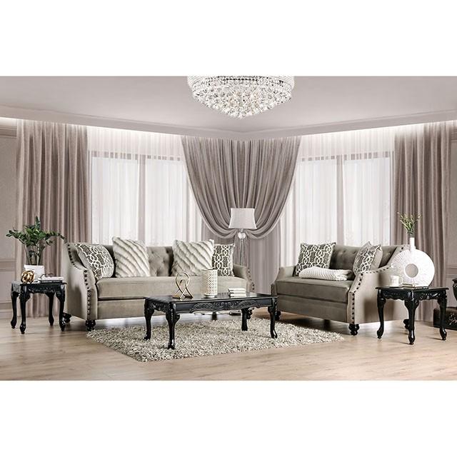 Ezrin Light Brown Sofa - Marjories Furniture (Las Vegas, NV)